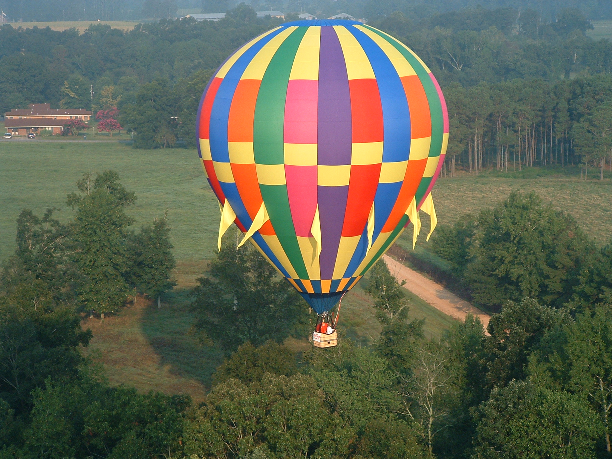 price of a hot air balloon ride